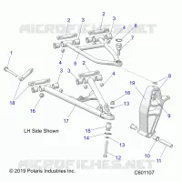 TRIANGLES SUSPENSIONS AVANT 