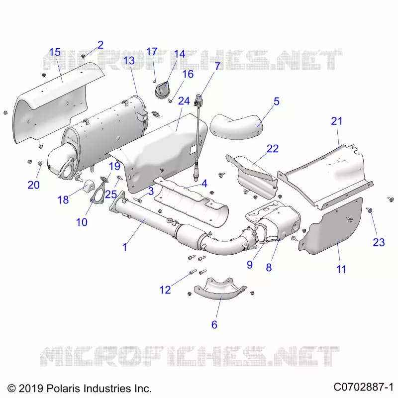 ENGINE, ECHAPPEMENT