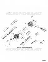 SYSTÈME DE TRANSMISSION, MAIN GEARCASE INTERNALS 1333744