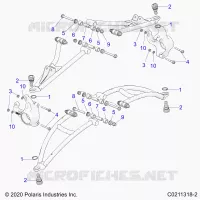 SUSPENSION AVANT A-ARM MOUNTING
