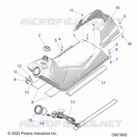 SYSTÃˆME D'ALIMENTATION, FUEL TANK ASM.
