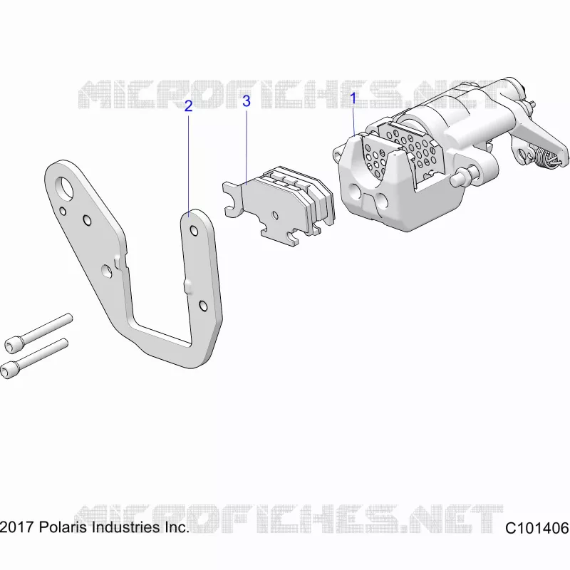 BRAKES, ETRIER DE FREIN ARRIERE