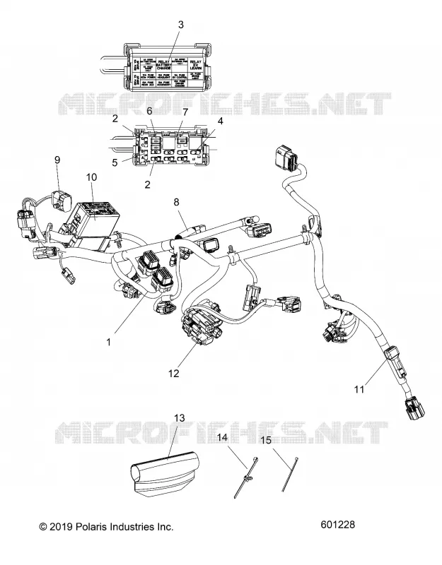 ELECTRICITE, MAIN WIRE HARNESS
