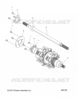 DRIVE TRAIN, JACKSHAFT AND ARBRE DE TRANSMISSION