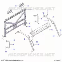 CHASSIS, CAB CADRE