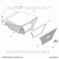 BODY, COFFRE, REAR