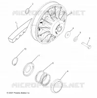 SYSTÈME DE TRANSMISSION, SECONDARY CLUTCH