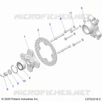 SUSPENSION, PORTE BAGAGES ARRIERE