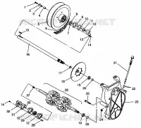 SYSTÈME DE TRANSMISSION 440 XCR SP 0961760 (4931583158B008)
