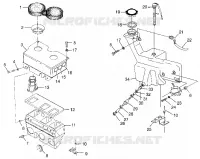 RESERVOIR D'HUILE / BOITE A AIR 600 XCR 0985677 (4943164316C004)