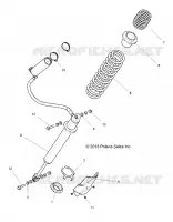 SUSPENSION ARRIERE SHOCK MOUNTING