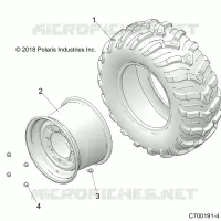 ROUES, REAR