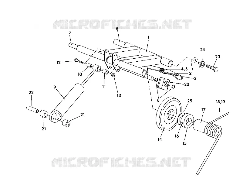 BRAS DE SUSPENSION ARRIERE 500 XLT (4921662166026A)