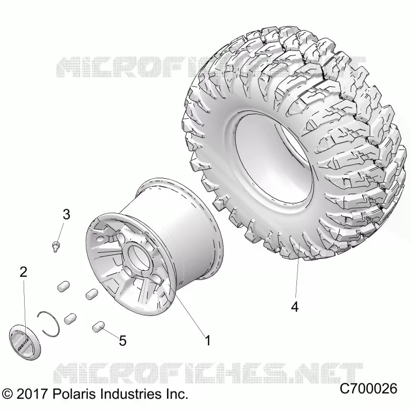 ROUES, REAR