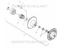 EMBRAYAGE DE TRANSMISSION ASSEMBLY LITE 0953433, STARLITE 0953427  AND LITE DELUXE 0953 (4928902890B014)