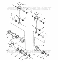 PISTON ET VILEBREQUIN LITE/0933433 AND  LITE DELUXE/0933431 (4922972297031A)