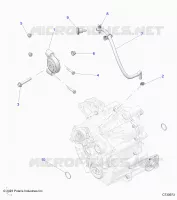 SYSTÃˆME DE TRANSMISSION, MAIN GEARCASE MOUNTING