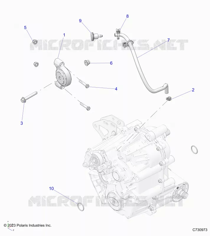 SYSTÃˆME DE TRANSMISSION, MAIN GEARCASE MOUNTING