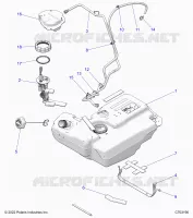 SYSTÃˆME D'ALIMENTATION, FUEL TANK