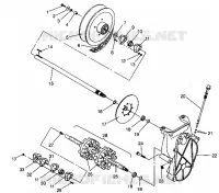 SYSTÈME DE TRANSMISSION ASSEMBLY 440 XCR 0941760 (4925182518019A)