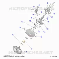 SYSTÃˆME DE TRANSMISSION, PRIMARY CLUTCH