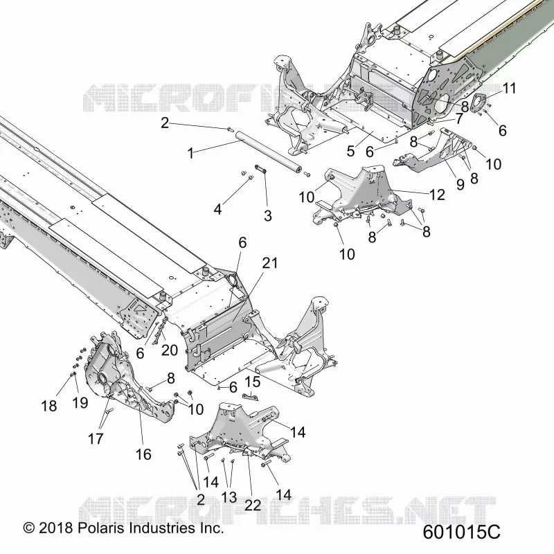 CHASSIS, BULKHEAD ASM.