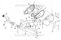 COUVERCLE D'EMBRAYAGE ASSEMBLY 350 2X4 / W927539 (4922882288022A)