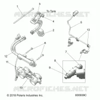 SYSTÃˆME D'ALIMENTATION, RAIL, LINES AND THROTTLE BODY