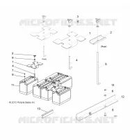 ELECTRICITE, BATTERIES AND HOLD DOWN