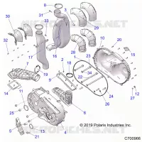 SYSTÃˆME DE TRANSMISSION, CLUTCH COVER AND DUCTING