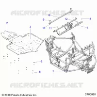 CHASSIS, MAIN FRAME AND SKID PLATES