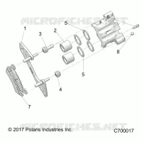 FREIN AVANT CALIPER