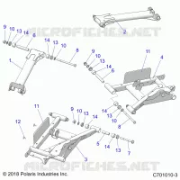 SUSPENSION ARRIERE CONTROL ARMS