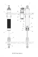 SUSPENSION AVANT AMORTISSEUR (7043597)