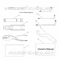 REFERENCES, TOOL KIT AND MANUEL DU PROPRIETAIRES
