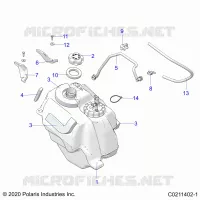 SYSTÃˆME D'ALIMENTATION, FUEL TANK ASM.
