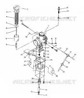 CARBURATEUR   500 AND 500 CLASSIC (4921252125047A)