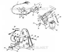 ELECTRICITE/FEU ARRIERE ASSEMBLY TRAIL BOSS W938527 (4924072407026A)