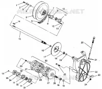 SYSTÈME DE TRANSMISSION ASSEMBLY RXL 0940768 AND RXL TOURING 0940869 (4925062506018A)