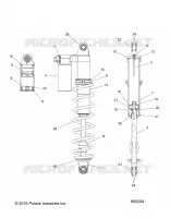 SUSPENSION, AMORTISSEUR IFS (7044564)