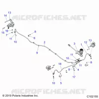BRAKES, BRAKE LINES AND MAITRE CYLINDRE