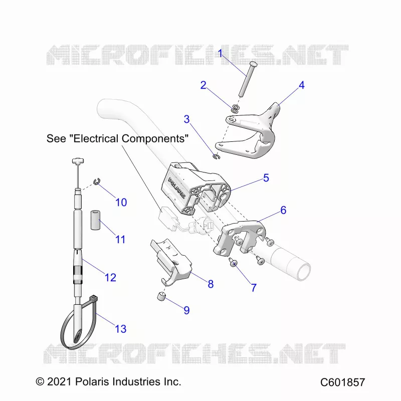 MOTEUR, THROTTLE CONTROL ASM.