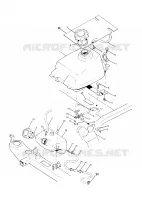 RESERVOIR A CARBURANT 250 2X4 / W927527 (4922862286009A)