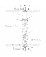 SUSPENSION, AMORTISSEUR IFS (7043903)