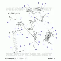 TRIANGLES SUSPENSIONS AVANT 