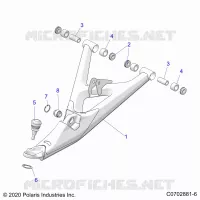 SUSPENSION AVANT CONTROL ARM LOWER