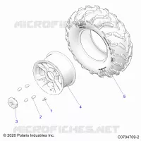 ROUES, REAR