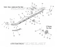 SUSPENSION, FIXATION RAIL