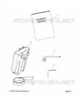 TOOLS, BELT HOLDER, TOOLS, AND MANUEL DU PROPRIETAIRE