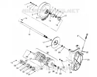 SYSTÈME DE TRANSMISSION ASSEMBLY STORM 0950782, STORM SKS 0950582,  EURO STORM E950782, (4929012901C003)